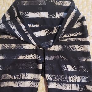 Lululemon Black and White Patterned Leggings